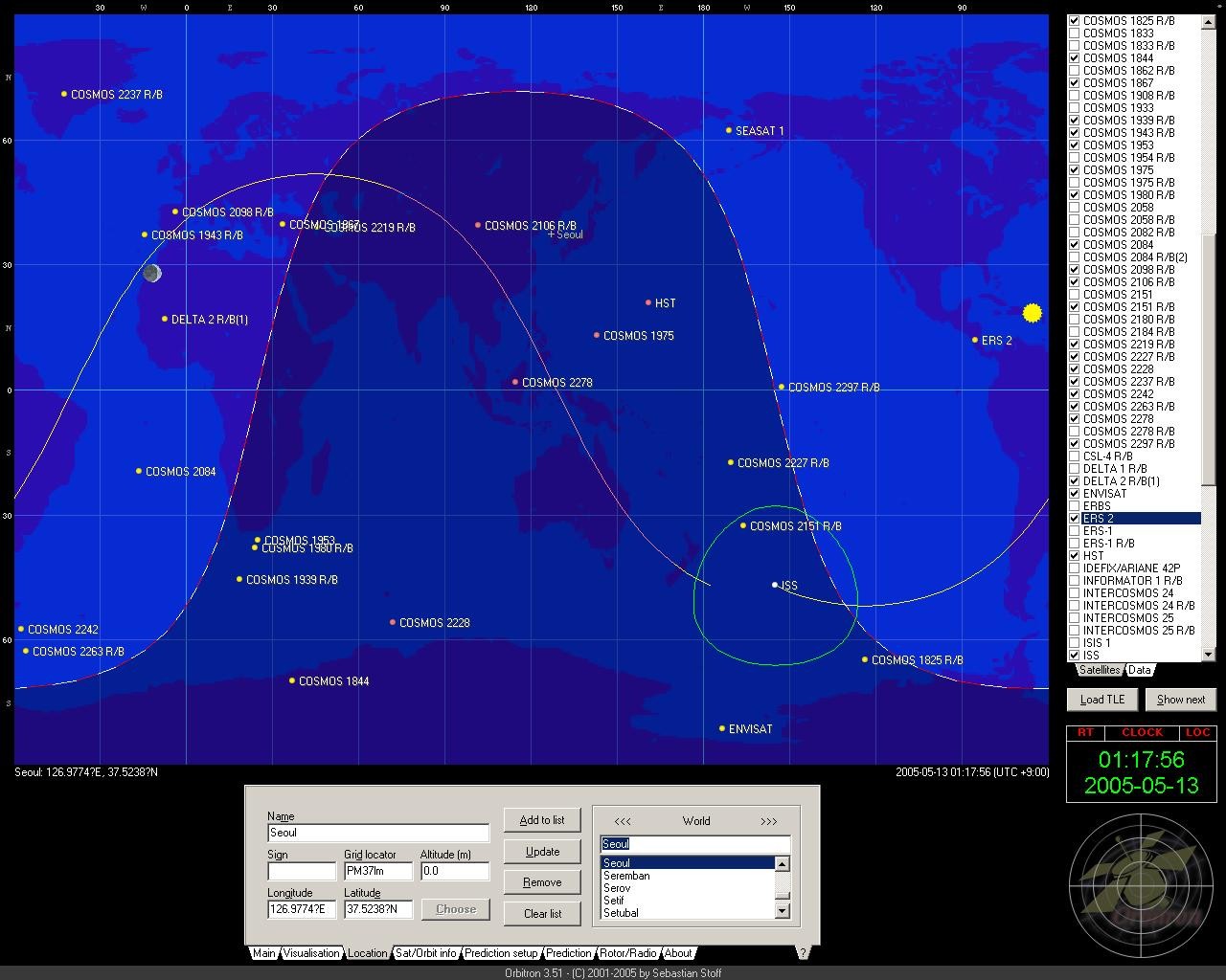 orbitron satellite tracking system download